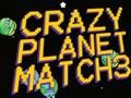 Hra Crazy Planet Match 3 online