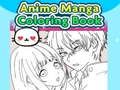 Hra Anime Manga omaľovánky  online