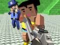 Hra GunGame strelecká vojna: hranatý gangster  online