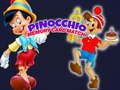 Hra Pinocchio Pamäťová karta Match  online