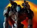 Hra Puzzle kovového robota  online
