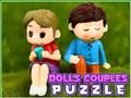 Hra Puzzle pre páry bábik  online