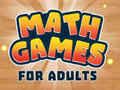 Hra Matematické hry pre dospelých online Hra Matematické hry pre dospelých online