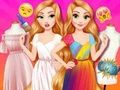 Hra Farbenie outfitu princezien  online