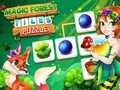 Hra Puzzle Magické lesné dlaždice  online