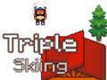 Hra Trojité lyžovanie 2D online Hra Trojité lyžovanie 2D online