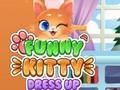 Hra Funny Kitty Dress Up online