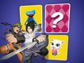 Hra Zhoda s pamäťovou kartou Naruto online