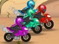 Hra Preteky motorkárskeho typu  online