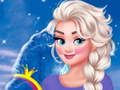 Hra Elsa Frozen Štýlové ruže  online