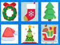 Hra Vianočné puzzle pre deti  online