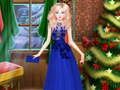 Hra Vianočné šaty Elsa Frozen  online