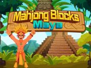 Hra Mahjong blokuje Maya  online