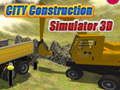 Hra Mesto Construction Simulator Master 3D online