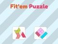 Hra Fit'em puzzle online