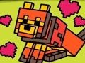 Hra Jednoduché detské farbenie Minecraft  online