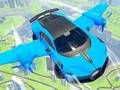 Hra Skutočné športové lietajúce auto 3d  online