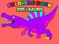 Hra Omaľovánky Dinosaury  online