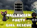 Hra Záchrana halloweenskej párty dievčaťa  online