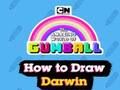 Hra Úžasný svet Gumball Ako nakresliť Darwina  online