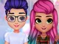 Hra Vianočný večierok Rainbow Girls  online