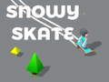 Hra Zasnežené korčule  online