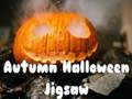 Hra Jesenná halloweenska skladačka  online