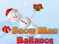 Hra Balance Snow Man  online