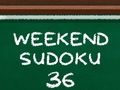 Hra Víkendové sudoku 36  online