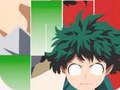 Hra Hry Hero Academia Boku Anime Manga s klavírnymi dlaždicami  online