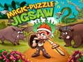 Hra Kúzelná puzzle skladačka  online
