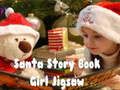 Hra Skladačka Santa Story Book Girl  online
