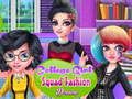 Hra Módny dressup College Girl Squad  online