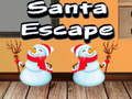 Hra Santa útek  online