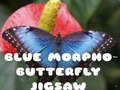 Hra Skladačka Blue Morpho Butterfly  online