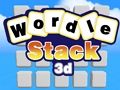 Hra Wordle Stack 3D online