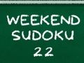 Hra Víkendové sudoku 22  online