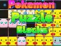 Hra Pokémon puzzle bloky  online