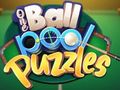 Hra Puzzle s jednou loptou v bazéne  online