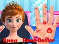 Hra Frozen: Annina liečba rúk  online