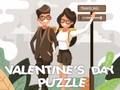 Hra Puzzle na Valentína  online