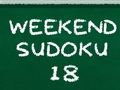 Hra Víkendové sudoku 18  online