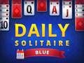 Hra Denná solitaire modrá online