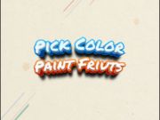 Hra Vyberte si ovocie Color Paint  online