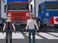 Hra Nákladné auto a polícia  online