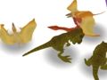 Hra Dinosaury sa spájajú a bojujú  online