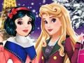 Hra Princezná zimná móda  online