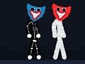Hra Stickman Huggy Creepy Holiday  online