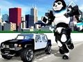 Hra Policajný robot Panda  online