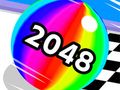 Hra Farebná guľa Run 2048 online